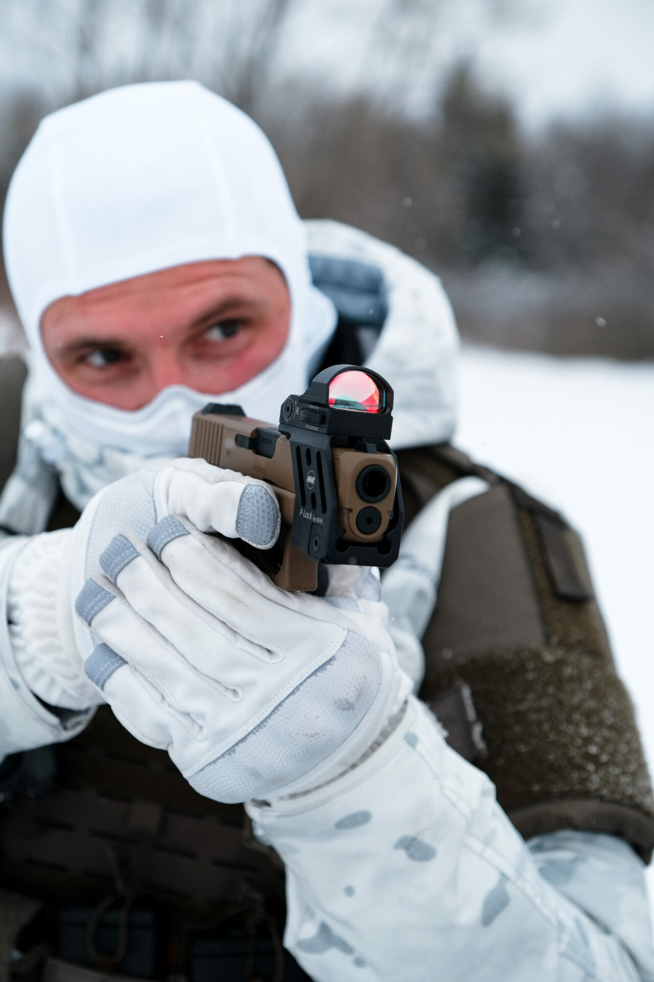 The innovative reflex sight mount for pistols MAK P-Lock